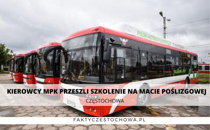 KIEROWCY MPK PRZESZLI SZKOLENIE NA MACIE POŚLIZGOWEJ KIEROWCY MPK PRZESZLI SZKOLENIE NA MACIE POŚLIZGOWEJ